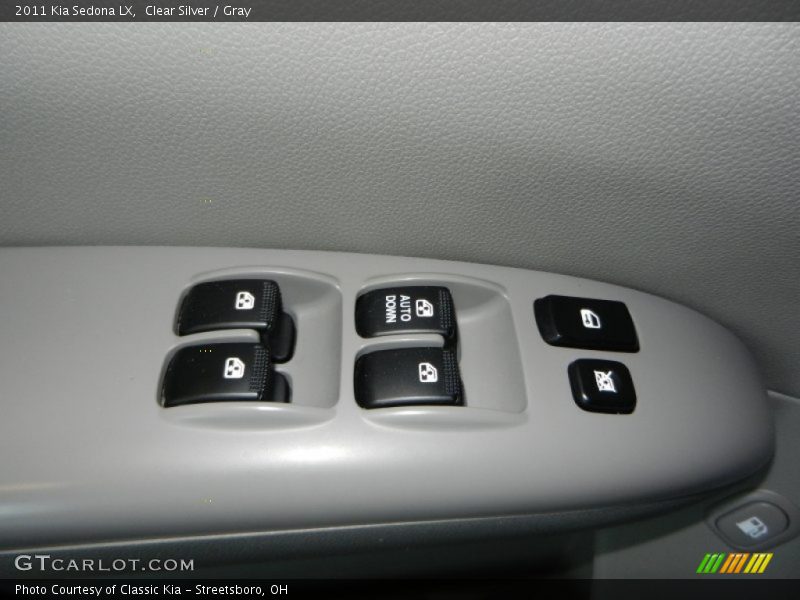 Clear Silver / Gray 2011 Kia Sedona LX