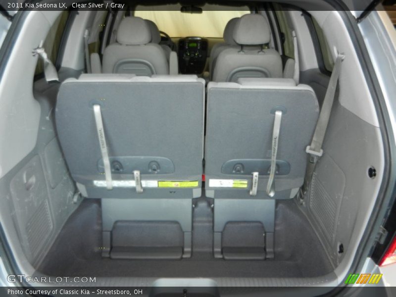 Clear Silver / Gray 2011 Kia Sedona LX