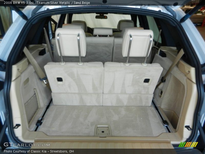  2008 X5 3.0si Trunk