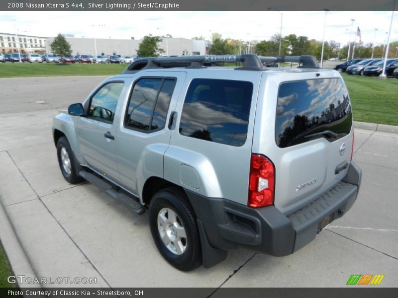 Silver Lightning / Steel/Graphite 2008 Nissan Xterra S 4x4