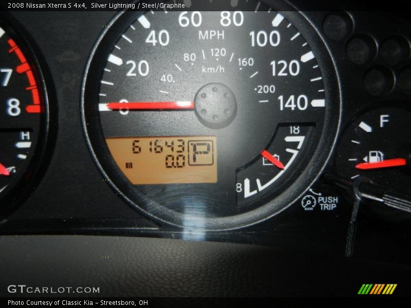 Silver Lightning / Steel/Graphite 2008 Nissan Xterra S 4x4
