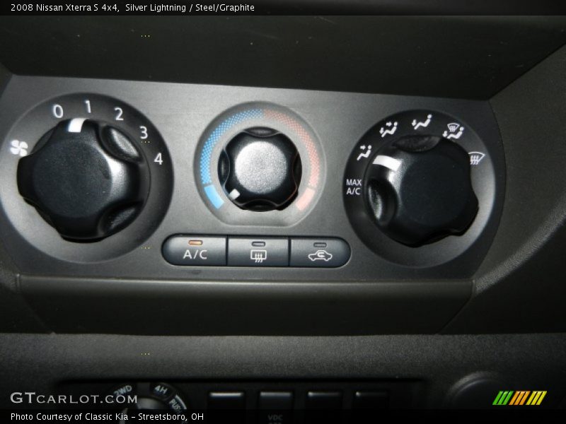 Silver Lightning / Steel/Graphite 2008 Nissan Xterra S 4x4
