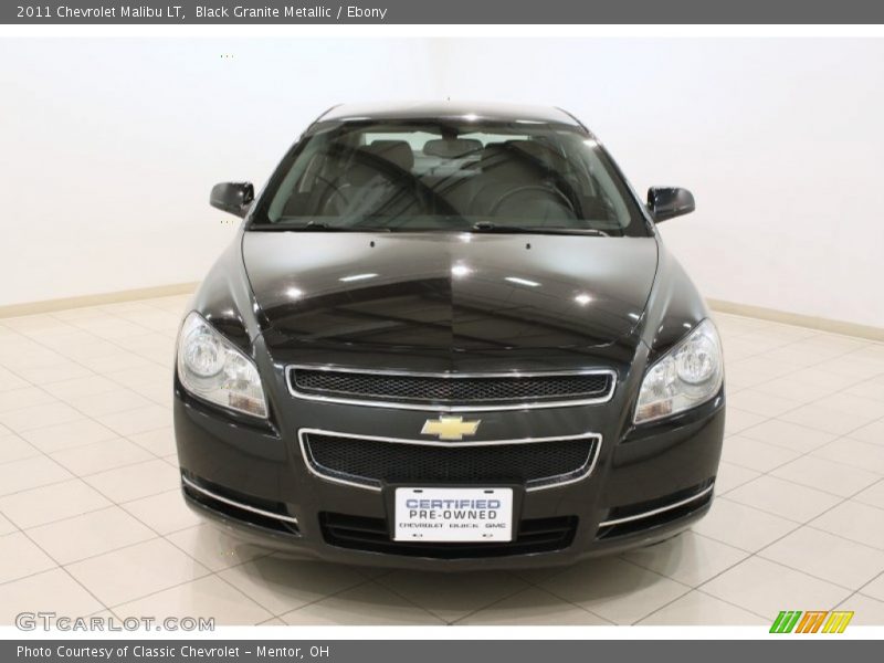 Black Granite Metallic / Ebony 2011 Chevrolet Malibu LT