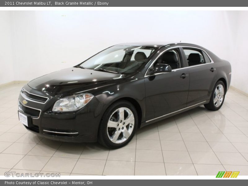 Black Granite Metallic / Ebony 2011 Chevrolet Malibu LT