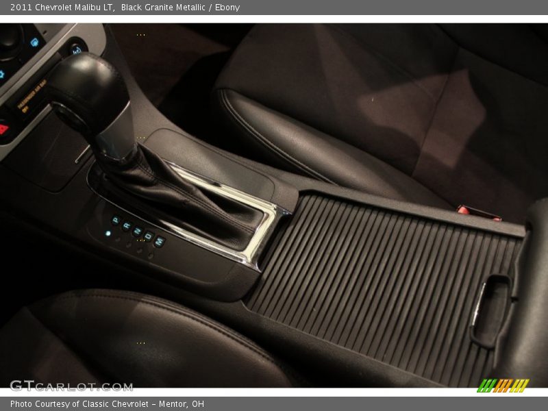 Black Granite Metallic / Ebony 2011 Chevrolet Malibu LT