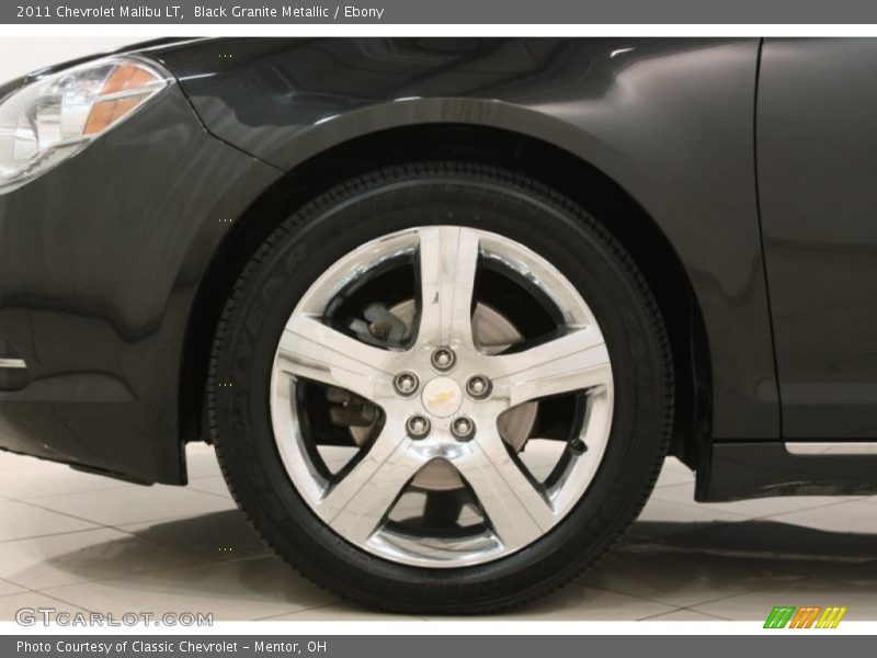 Black Granite Metallic / Ebony 2011 Chevrolet Malibu LT