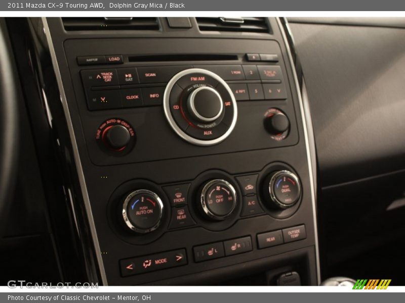 Dolphin Gray Mica / Black 2011 Mazda CX-9 Touring AWD