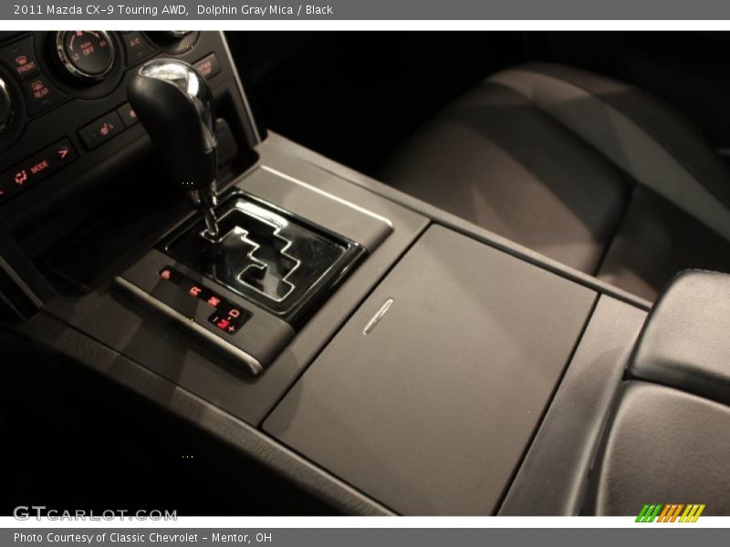 Dolphin Gray Mica / Black 2011 Mazda CX-9 Touring AWD