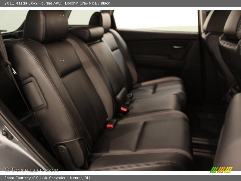 Dolphin Gray Mica / Black 2011 Mazda CX-9 Touring AWD