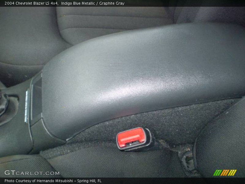 Indigo Blue Metallic / Graphite Gray 2004 Chevrolet Blazer LS 4x4