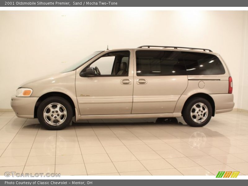 Sand / Mocha Two-Tone 2001 Oldsmobile Silhouette Premier