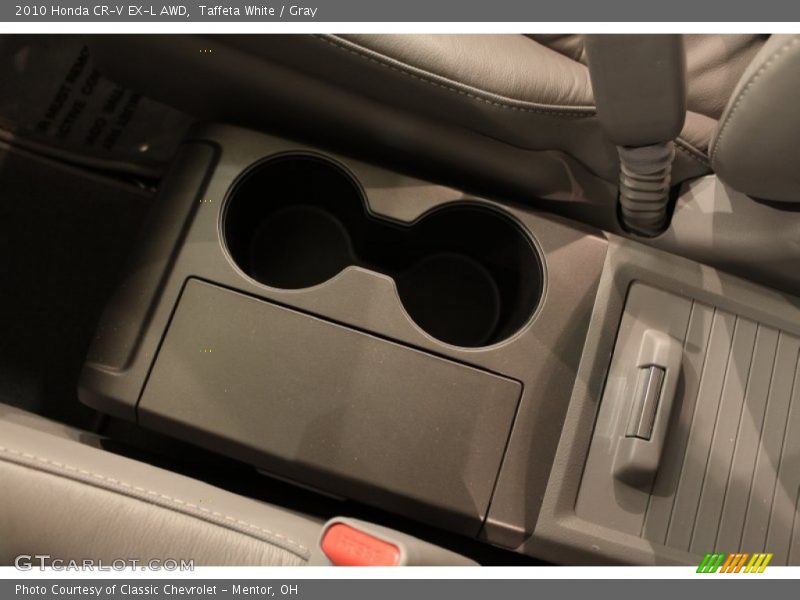 Taffeta White / Gray 2010 Honda CR-V EX-L AWD