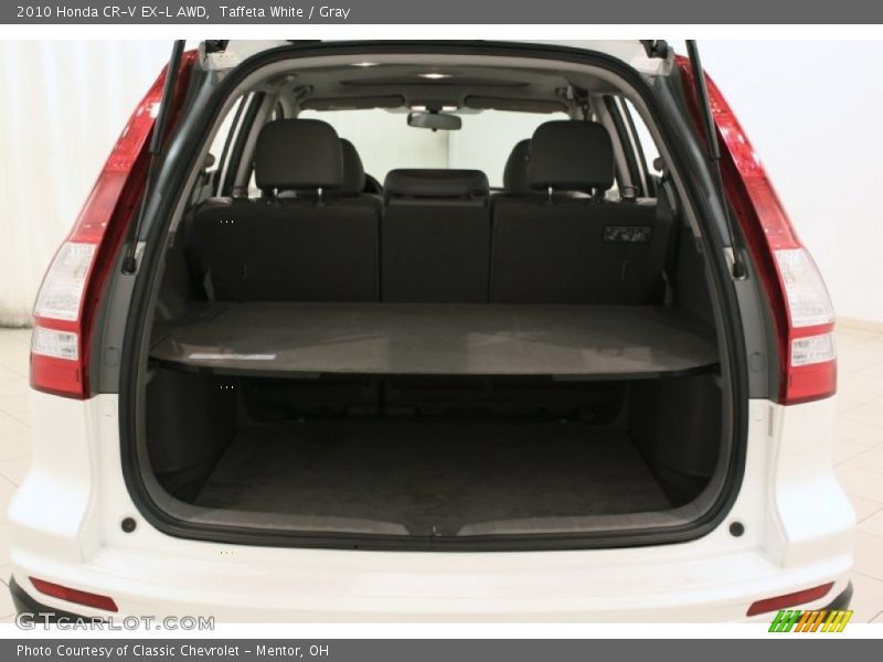 Taffeta White / Gray 2010 Honda CR-V EX-L AWD