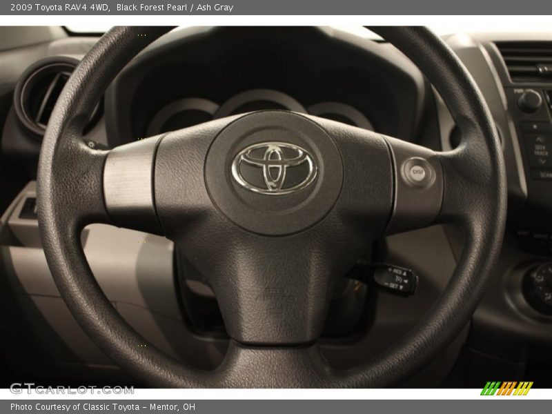 Black Forest Pearl / Ash Gray 2009 Toyota RAV4 4WD