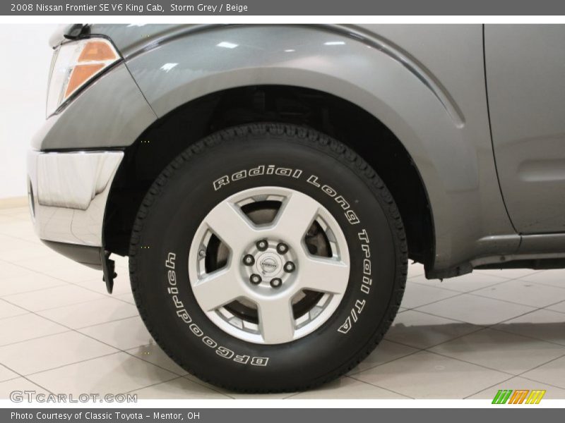 Storm Grey / Beige 2008 Nissan Frontier SE V6 King Cab