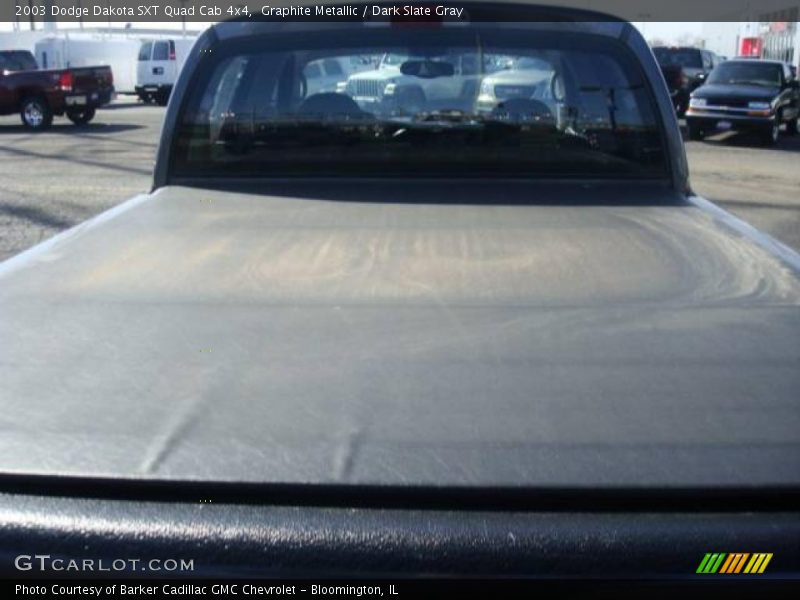Graphite Metallic / Dark Slate Gray 2003 Dodge Dakota SXT Quad Cab 4x4