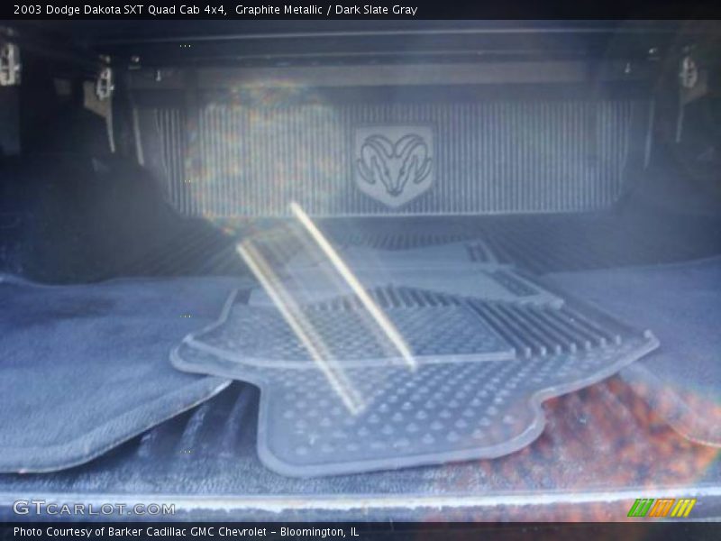 Graphite Metallic / Dark Slate Gray 2003 Dodge Dakota SXT Quad Cab 4x4