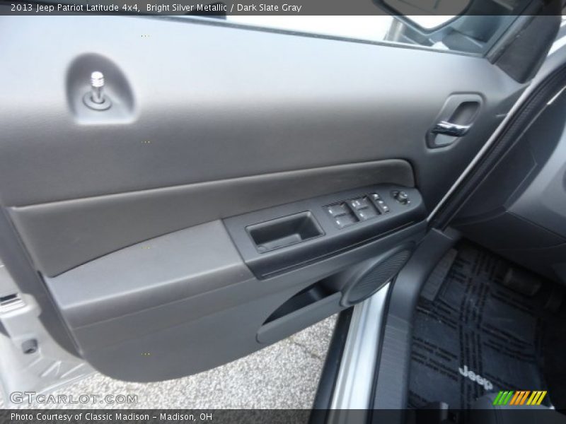 Bright Silver Metallic / Dark Slate Gray 2013 Jeep Patriot Latitude 4x4