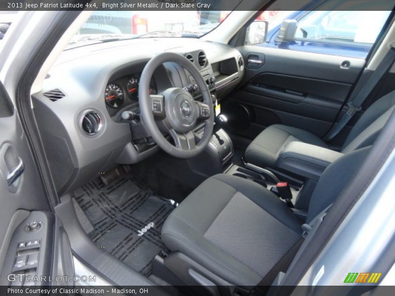  2013 Patriot Latitude 4x4 Dark Slate Gray Interior