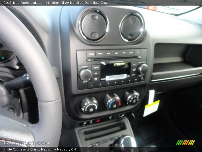Bright Silver Metallic / Dark Slate Gray 2013 Jeep Patriot Latitude 4x4