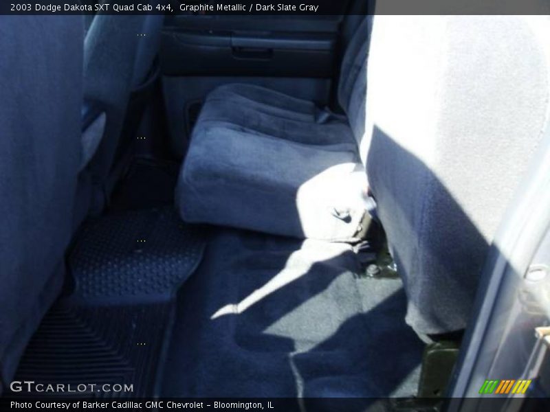 Graphite Metallic / Dark Slate Gray 2003 Dodge Dakota SXT Quad Cab 4x4