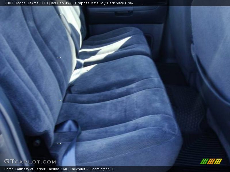 Graphite Metallic / Dark Slate Gray 2003 Dodge Dakota SXT Quad Cab 4x4