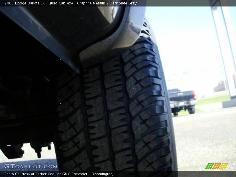 Graphite Metallic / Dark Slate Gray 2003 Dodge Dakota SXT Quad Cab 4x4