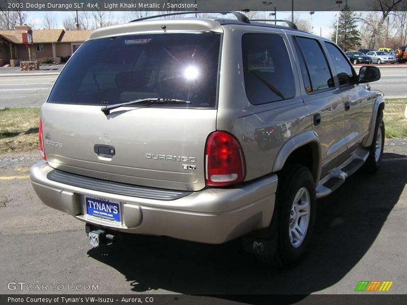Light Khaki Metallic / Sandstone 2003 Dodge Durango SLT 4x4