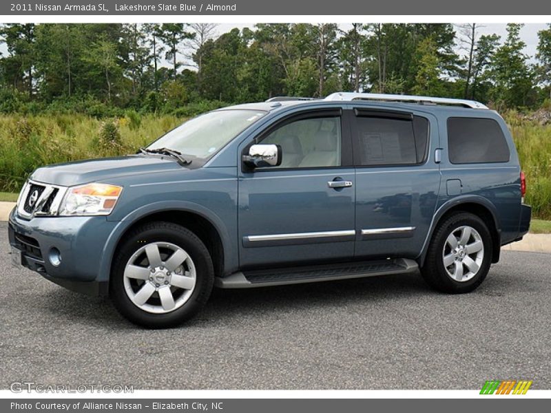 Lakeshore Slate Blue / Almond 2011 Nissan Armada SL