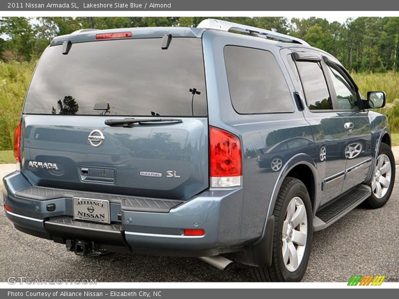 Lakeshore Slate Blue / Almond 2011 Nissan Armada SL