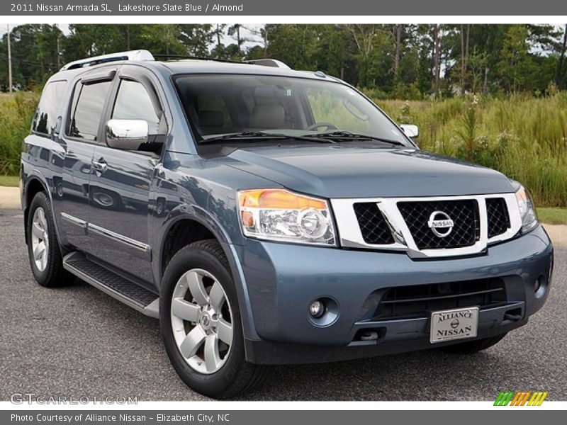 Lakeshore Slate Blue / Almond 2011 Nissan Armada SL