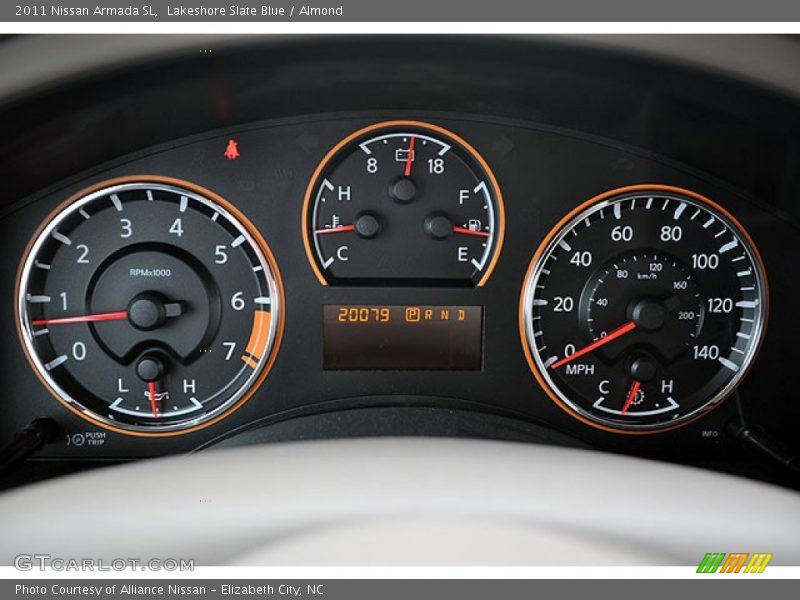 Lakeshore Slate Blue / Almond 2011 Nissan Armada SL