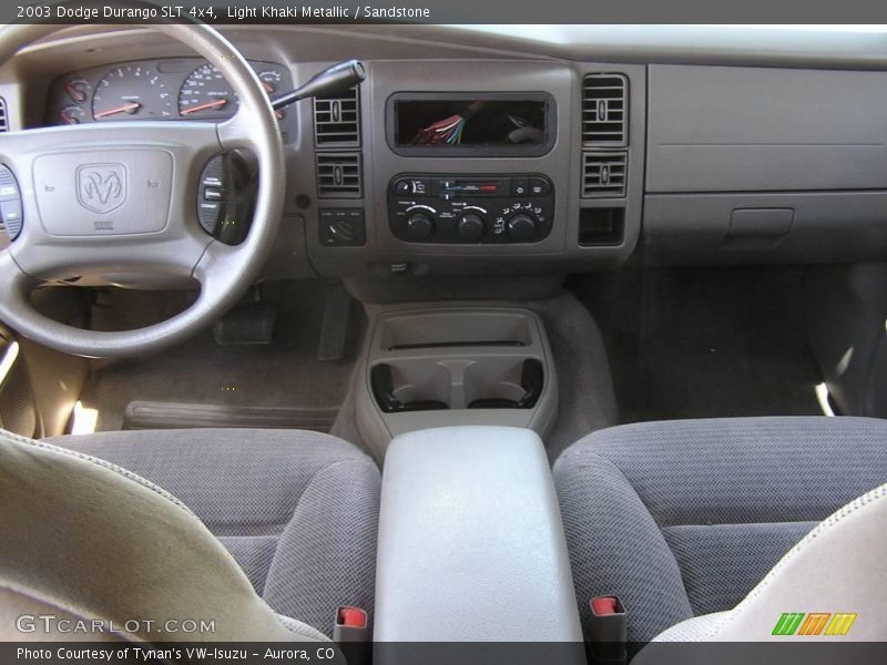 Light Khaki Metallic / Sandstone 2003 Dodge Durango SLT 4x4