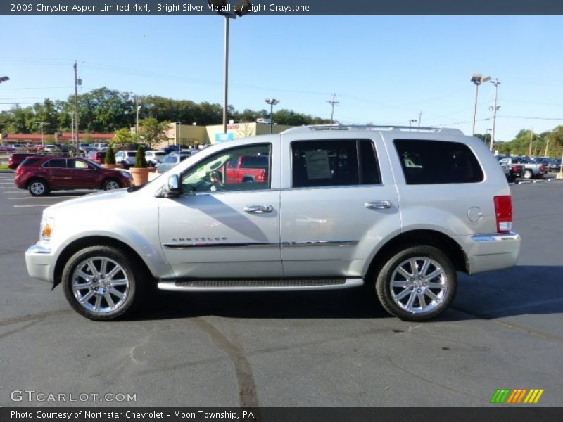  2009 Aspen Limited 4x4 Bright Silver Metallic