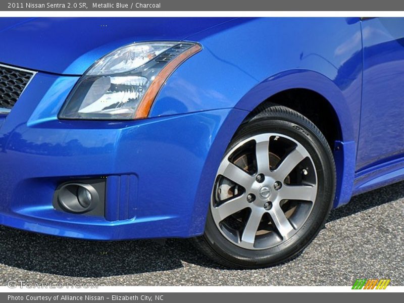 Metallic Blue / Charcoal 2011 Nissan Sentra 2.0 SR