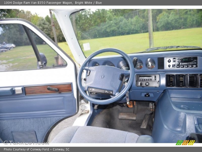 Dashboard of 1994 Ram Van B350 Passenger Wagon