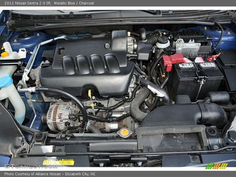  2011 Sentra 2.0 SR Engine - 2.5 Liter DOHC 16-Valve CVTCS 4 Cylinder