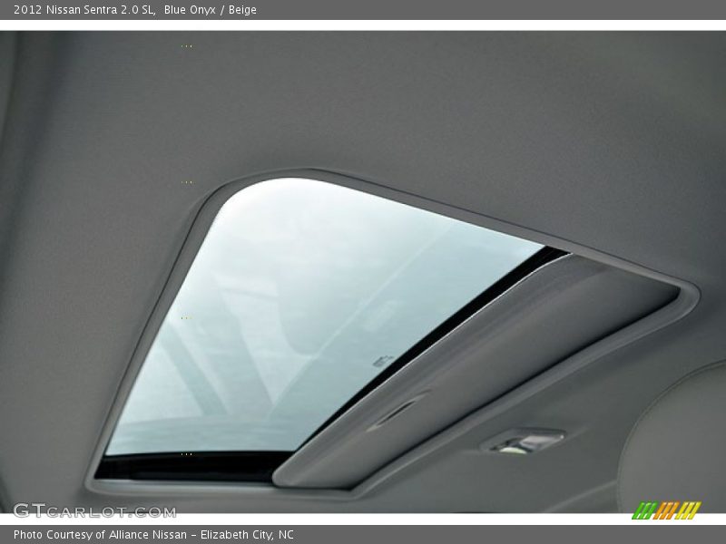 Blue Onyx / Beige 2012 Nissan Sentra 2.0 SL