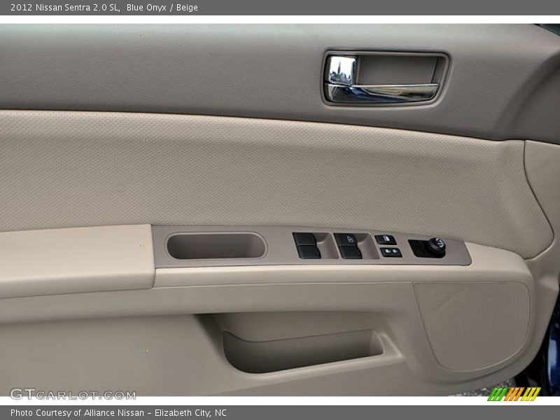 Blue Onyx / Beige 2012 Nissan Sentra 2.0 SL