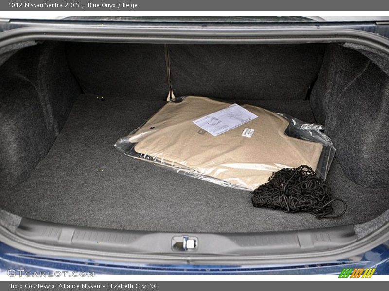  2012 Sentra 2.0 SL Trunk