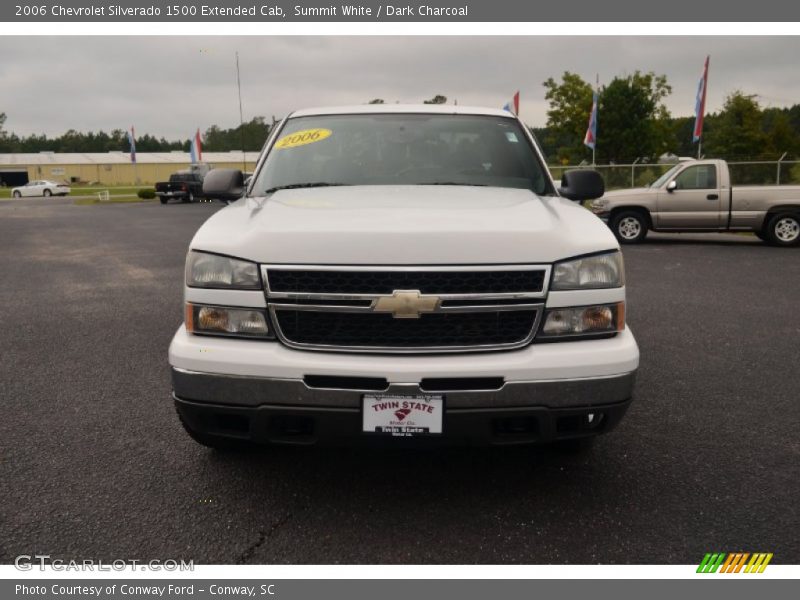 Summit White / Dark Charcoal 2006 Chevrolet Silverado 1500 Extended Cab