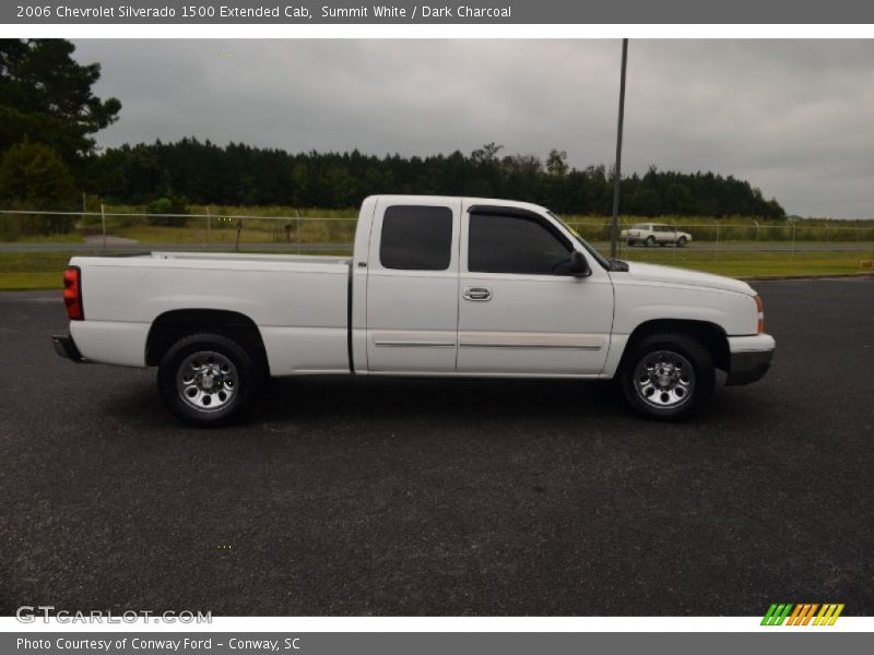 Summit White / Dark Charcoal 2006 Chevrolet Silverado 1500 Extended Cab