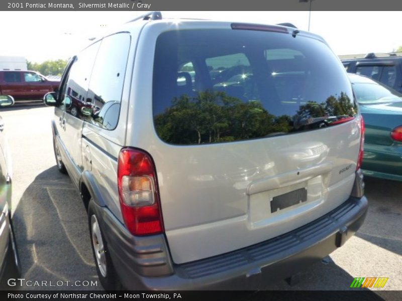 Silvermist Metallic / Gray 2001 Pontiac Montana