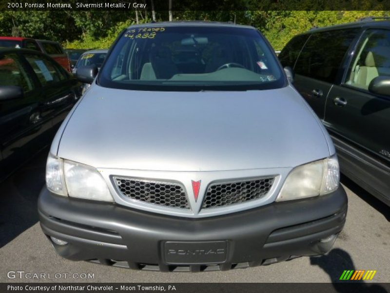 Silvermist Metallic / Gray 2001 Pontiac Montana