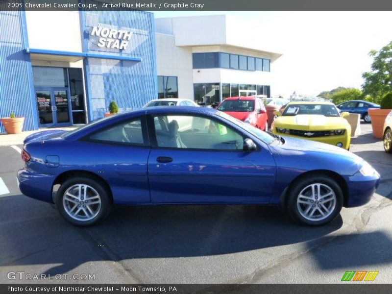 Arrival Blue Metallic / Graphite Gray 2005 Chevrolet Cavalier Coupe
