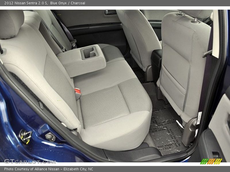  2012 Sentra 2.0 S Charcoal Interior