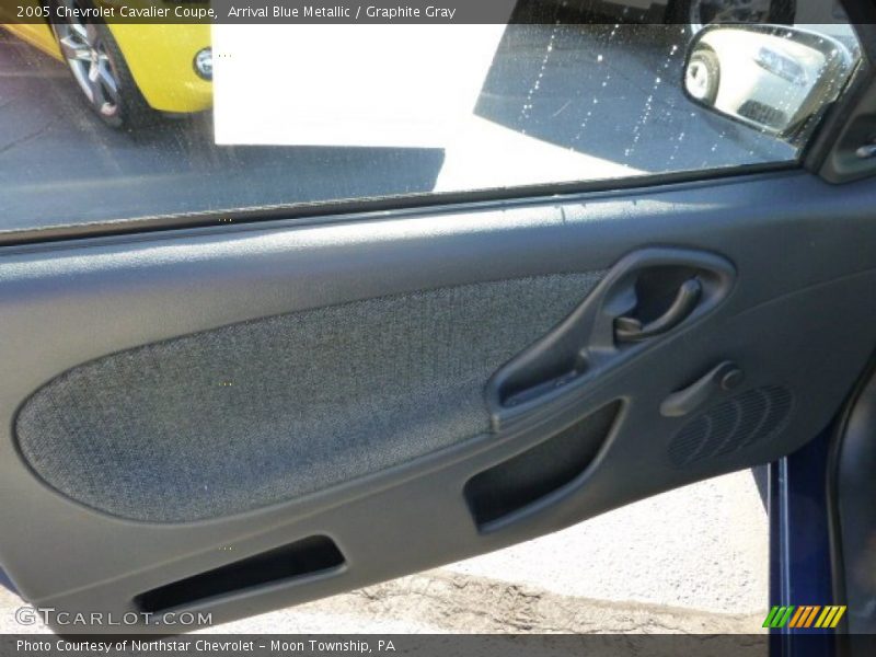 Arrival Blue Metallic / Graphite Gray 2005 Chevrolet Cavalier Coupe