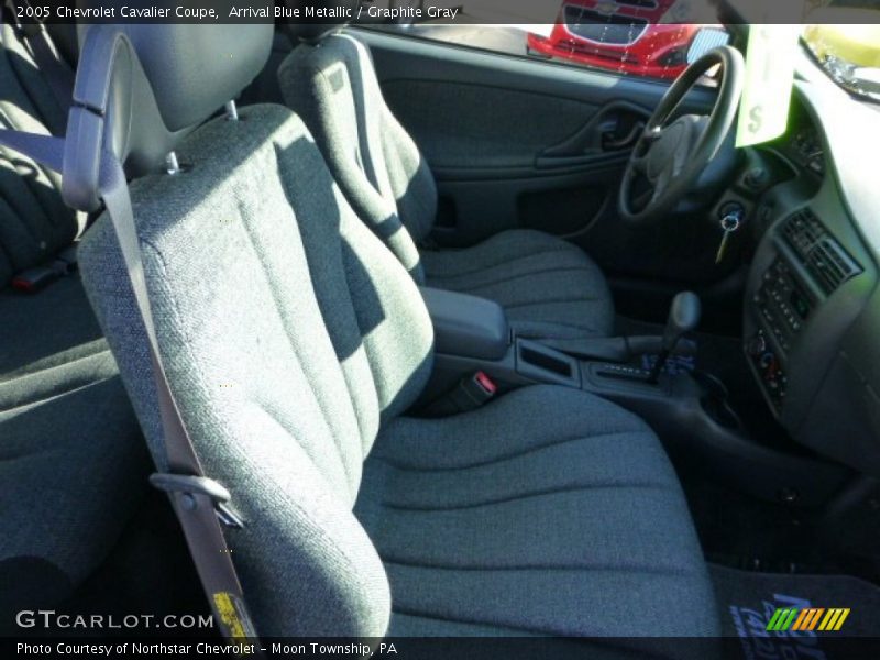 Arrival Blue Metallic / Graphite Gray 2005 Chevrolet Cavalier Coupe