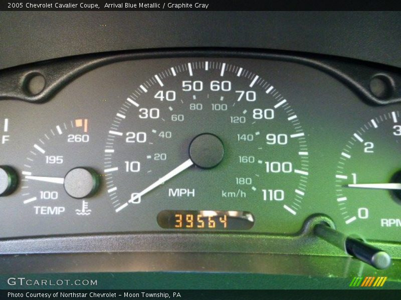 Arrival Blue Metallic / Graphite Gray 2005 Chevrolet Cavalier Coupe
