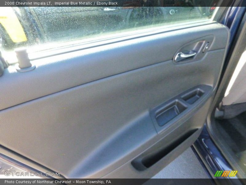 Imperial Blue Metallic / Ebony Black 2008 Chevrolet Impala LT